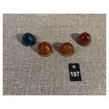 4 Beehive Glass Marker Light Lens