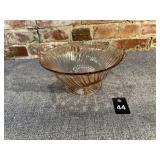 Anchor Hocking Queen Mary Pink Depression Bowl