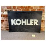 Kohler Advertisement Aluminum Sign