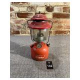 Coleman 200A Single Mantle Red Lantern