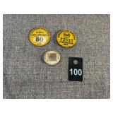 ID Badges, USS American Bridge, Pullman Standard