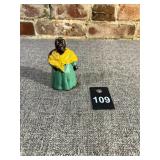 Black Americana Cast Iron Woman Figure
