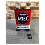 Aviex Brake Fluid 1 Gallon Oil Can