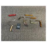 Several Pocket Knives