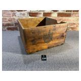 American Cyanamid Company Wooden Crate