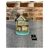 Cast Iron Painted Lady Door Stop