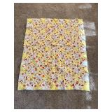 Handstitched Teddy Bear Lap Quilt no. 3, 35"x43"