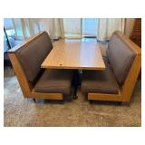 Vintage Style Commercial Style Diner Booth