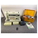 Sewing Lot: Kenmore Sewing Machine & Accessories