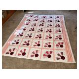 Handstitched Quilt No. 5, 78"x93"Grandmother