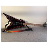 Halo Hellion Electric 4-String FlyingV Bass Guitar