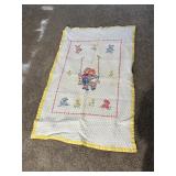 Handstitched Lap Quilt No. 24, Raggedy Ann & Andy