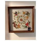 Needlepoint Wall Clock