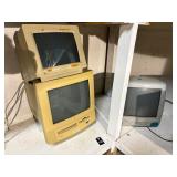 3 Apple Macintosh Computer Monitors