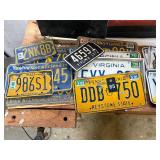 Collection of License Plates