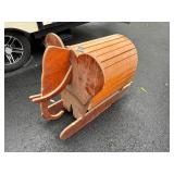 Vintage Wooden Child