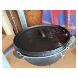 Red Stone Cast Iron Dutch Oven