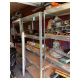 3 Metal Storage Shelves