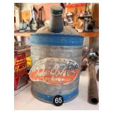 Delphos Galvanized Gas Can
