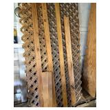 Builting Supplies: Lattice & 2x4s