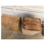 2 Wooden Crates