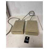 2 Apple Disc Drives
