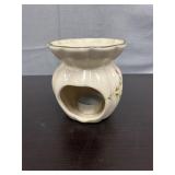 decorative ceramic tealight candle holder and oil