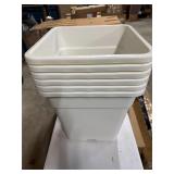 6 pack planter pots