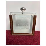 Glass box with Sikorsky Winged S Logo