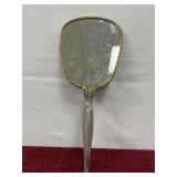 vintage vanity hand mirror