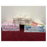 Decorative storage boxes