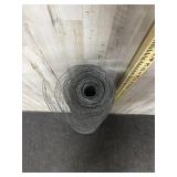 Roll of galvanized chicken wire fencing