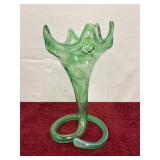 vintage Mid-Century Modern hand-blown art glass va