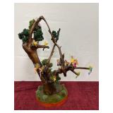 handcrafted miniature fairy tree sculpture