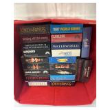 Vintage VHS tapes lot