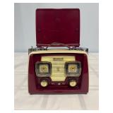 vintage-style Spirit portable AM/FM radio