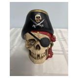 Skeleton Head Coin Bank