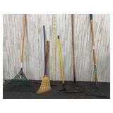 Assorted Lot of yard tools