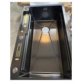 Carbon sink and faucet set open box