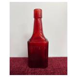 Collectible Wheaton Ruby Red bitters bottle