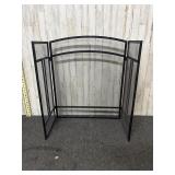 Master Forge 48-in Black Powder Coated Steel 3-Pan