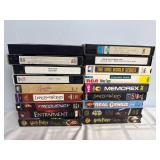 Assorted VHS tapes lot