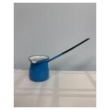 Blue enamel Turkish Coffee Ladle
