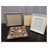 Various picture frames lot