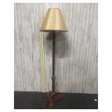 Metal base decorative standing lamp