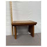 Small wooden stool