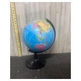 desktop world map globe