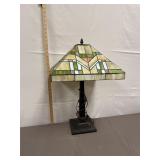 Tiffany style stained glass lamp