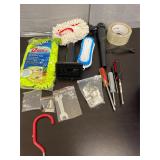 Hardware & cleaning supplies lot
