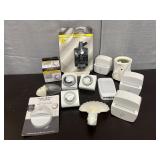 Electrical timers & night lights lot